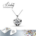 Destiny Jewellery Crystal From Swarovski Sweetheart Set Pendant and Earrings